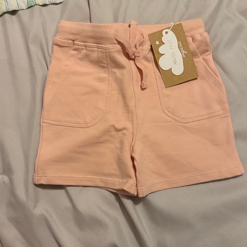 Angel Dear Light Peach Baby Shorts